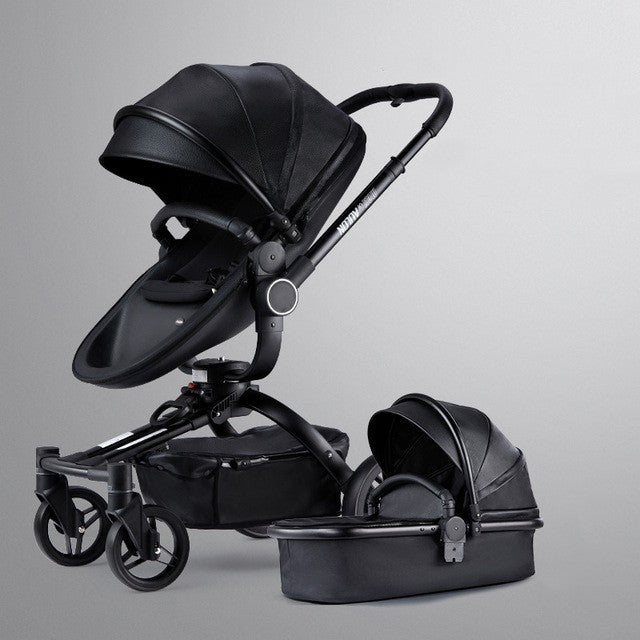 Baby stroller with 360 rotation