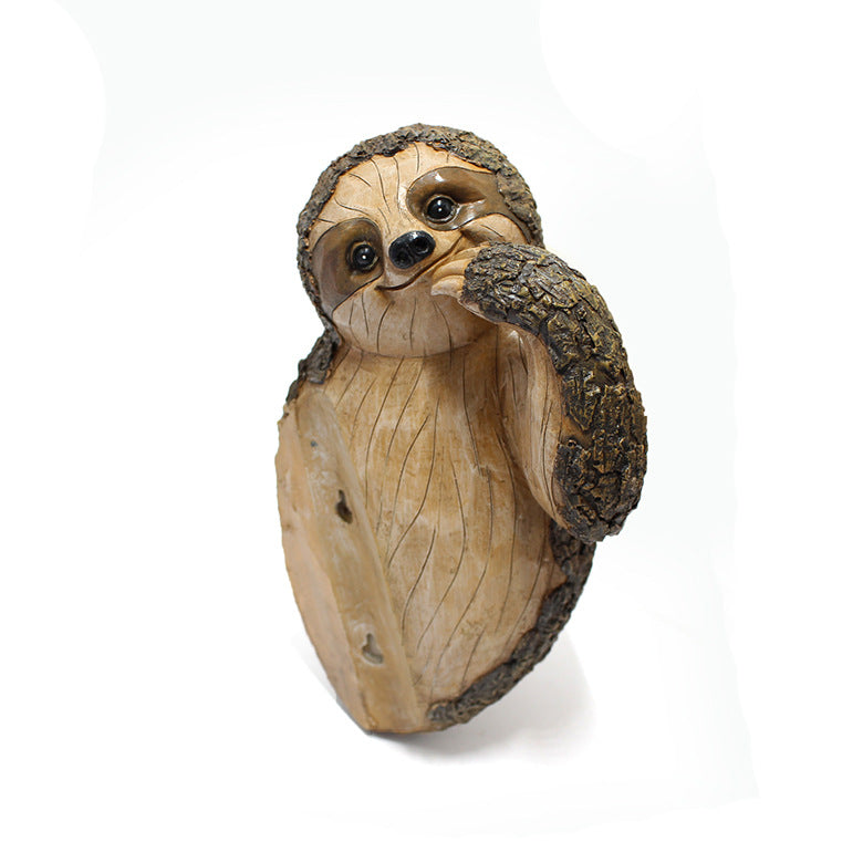 Handmade tree sloth