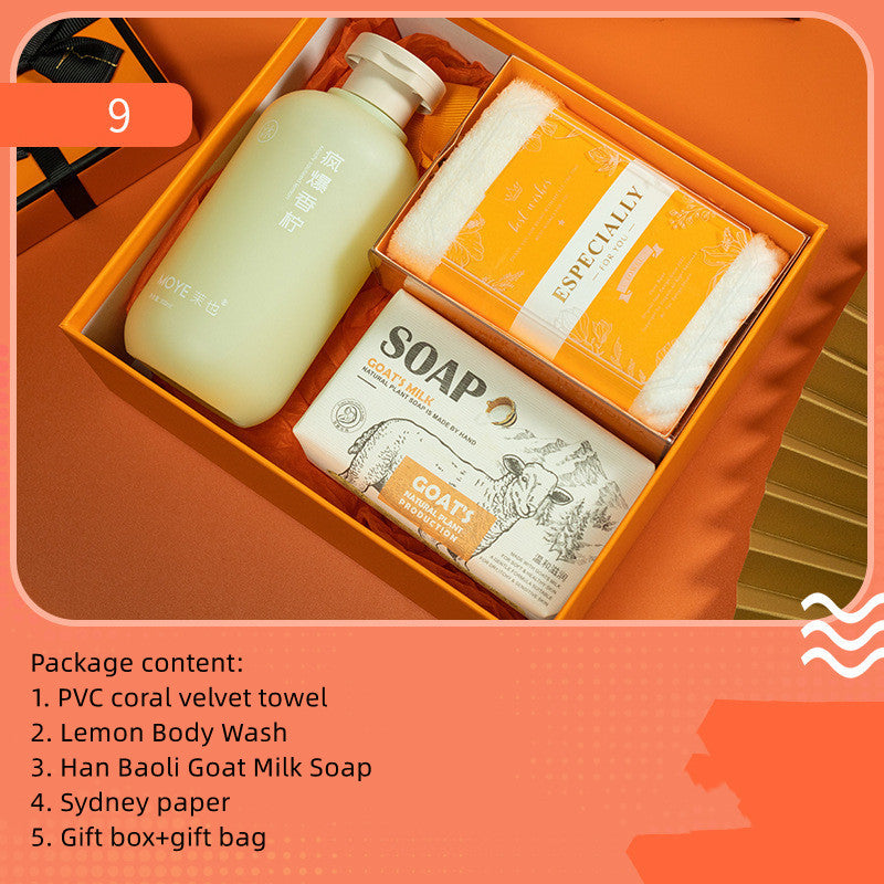 Relaxing spa tea set