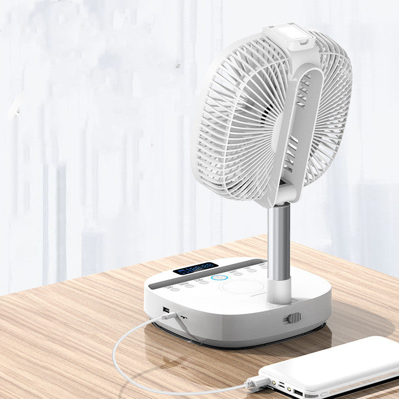 Portable fan with Bluetooth