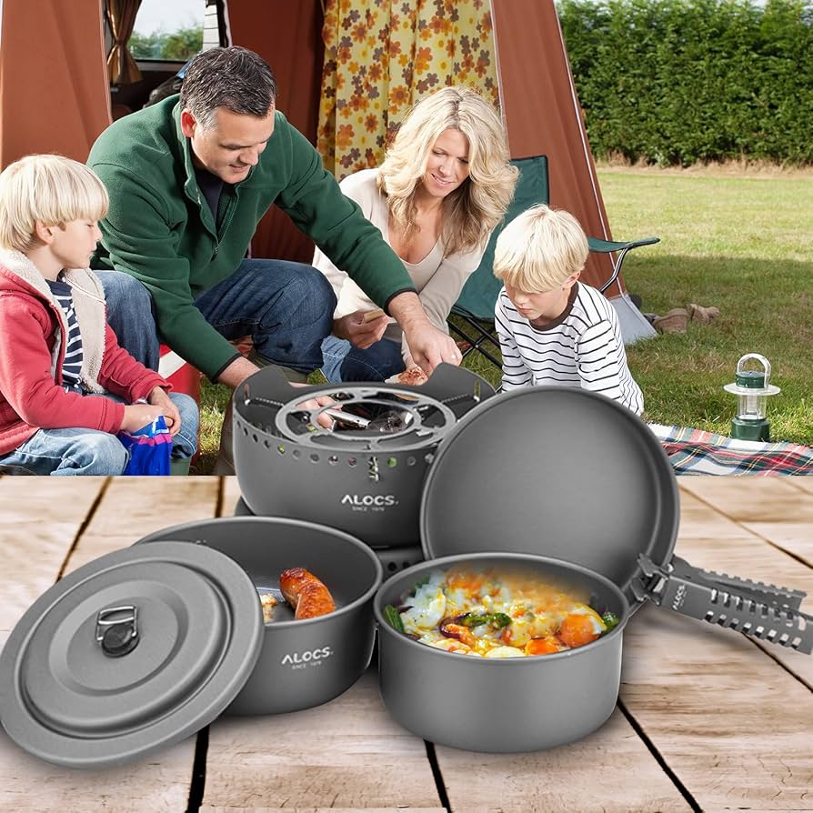Cookware set for camping