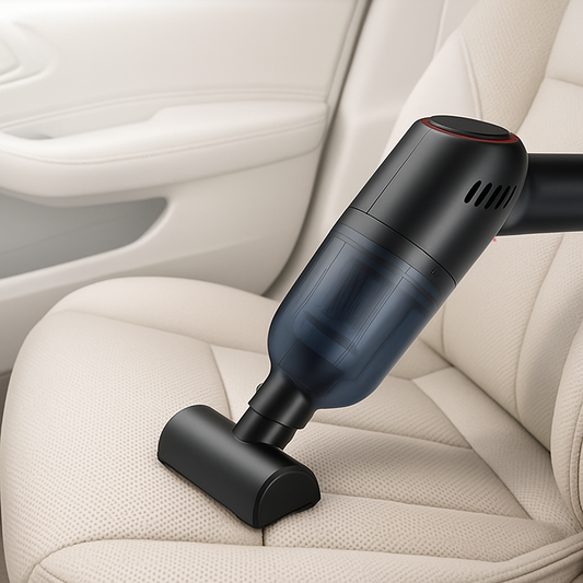 Portable vacuum cleaner with large suction