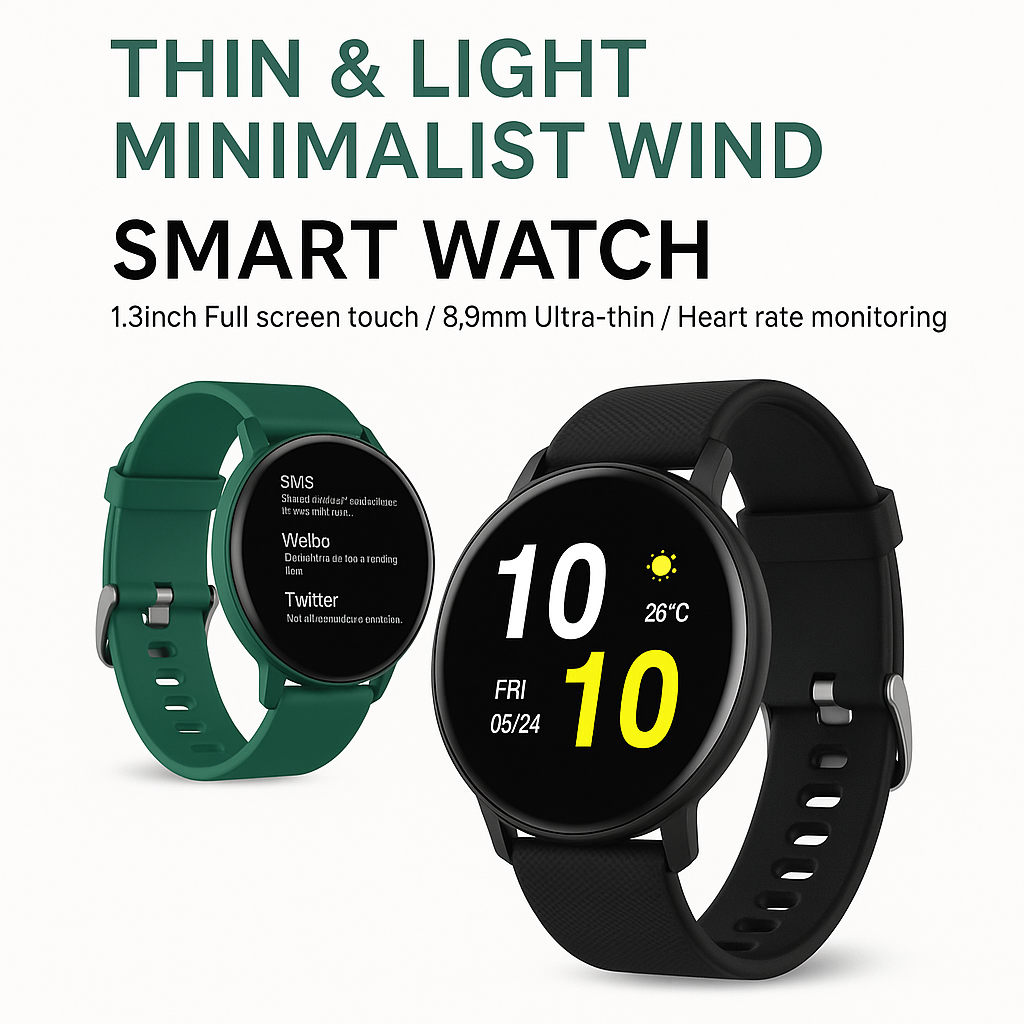Ultra-thin smart sport watch