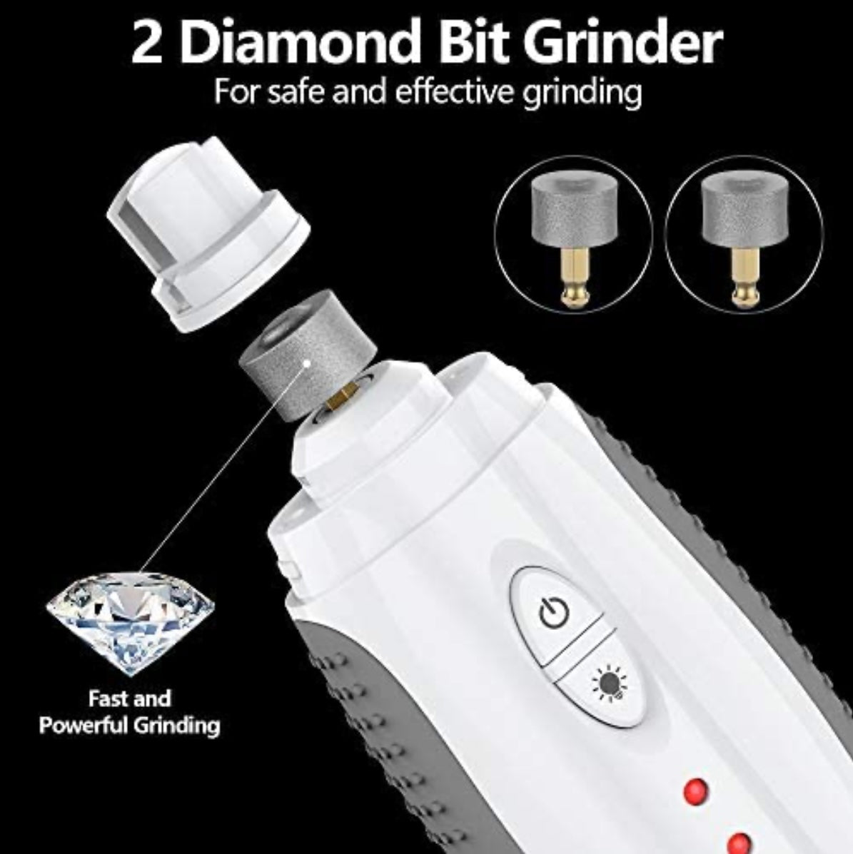 Electric nail grinder for pets