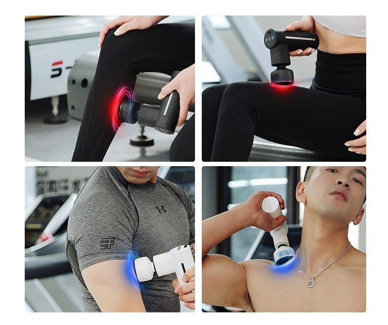Muscle massager hot and cold