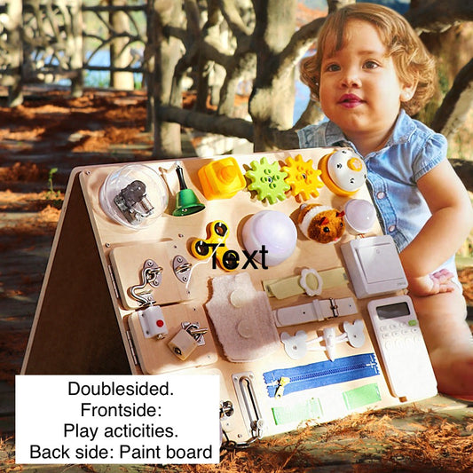 Wooden activity board