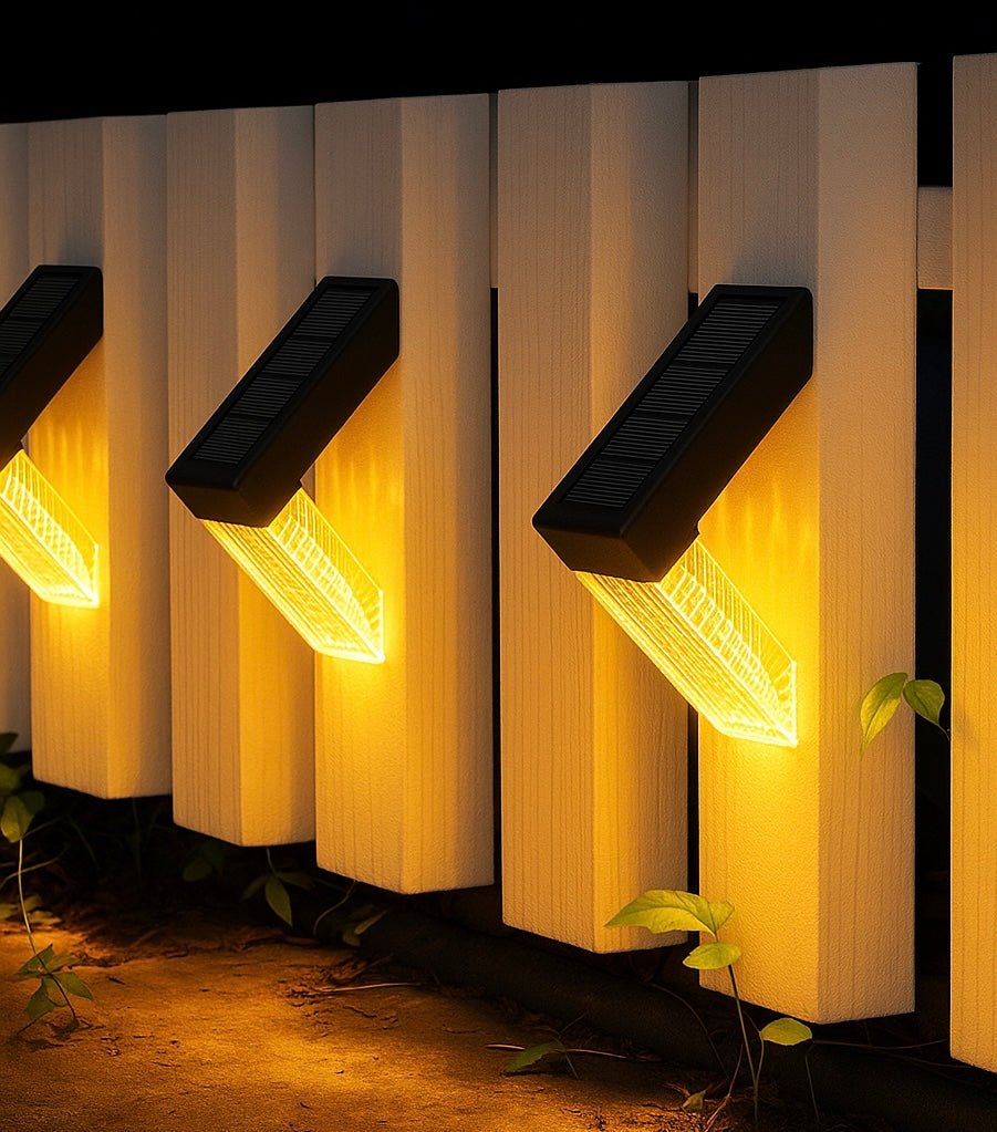 Waterproof deck light with LED solar