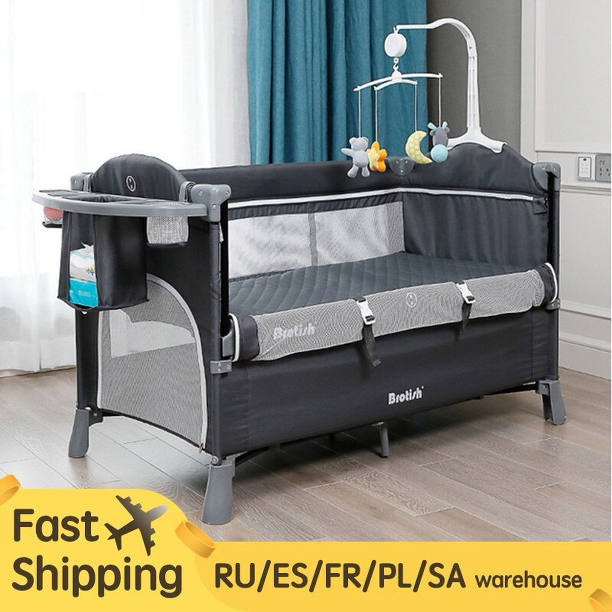Baby crib multifunctional