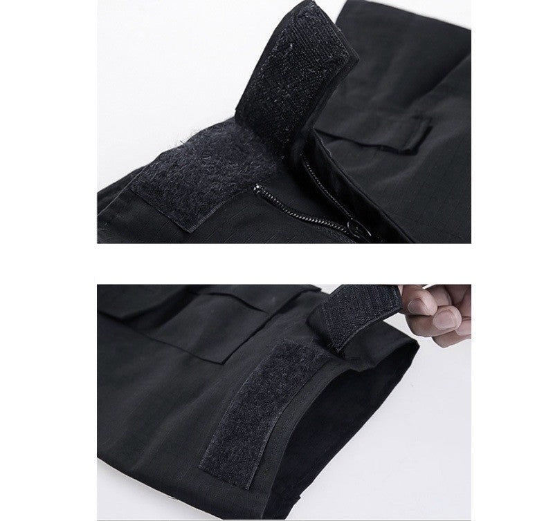 Military pants with knee pads