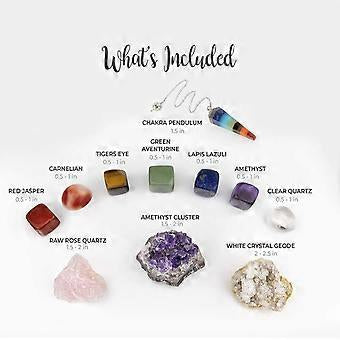 Crystal gift box in wooden case