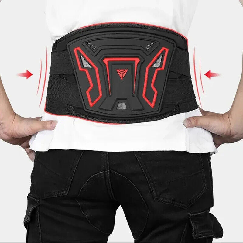 Waist protector belt for motorcycles