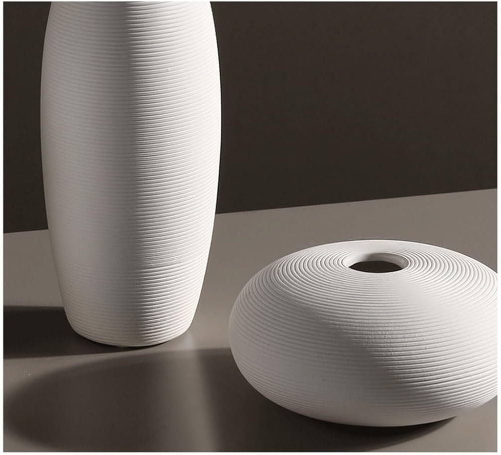 Beatiful white vases