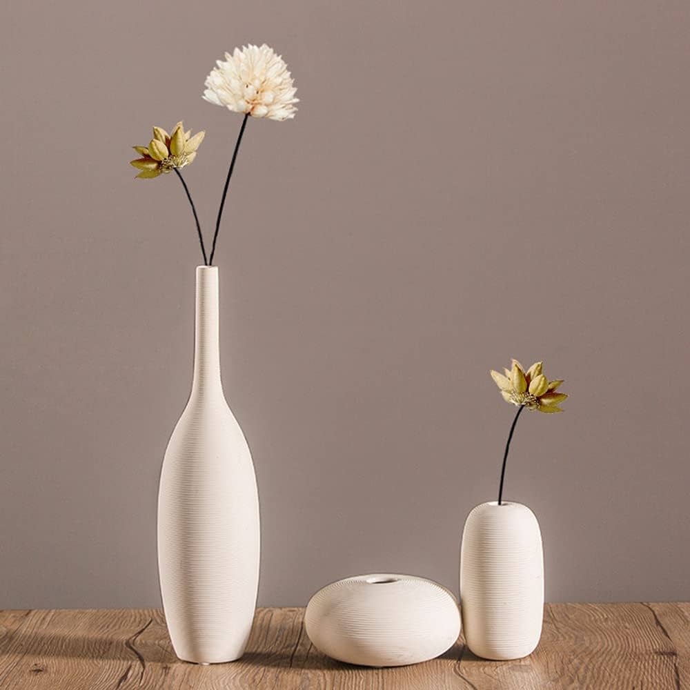 Beatiful white vases