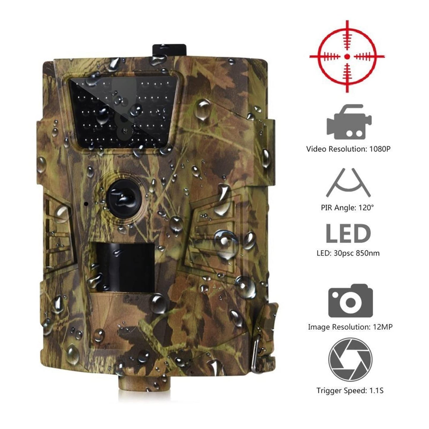 Outdoor surveillance camera