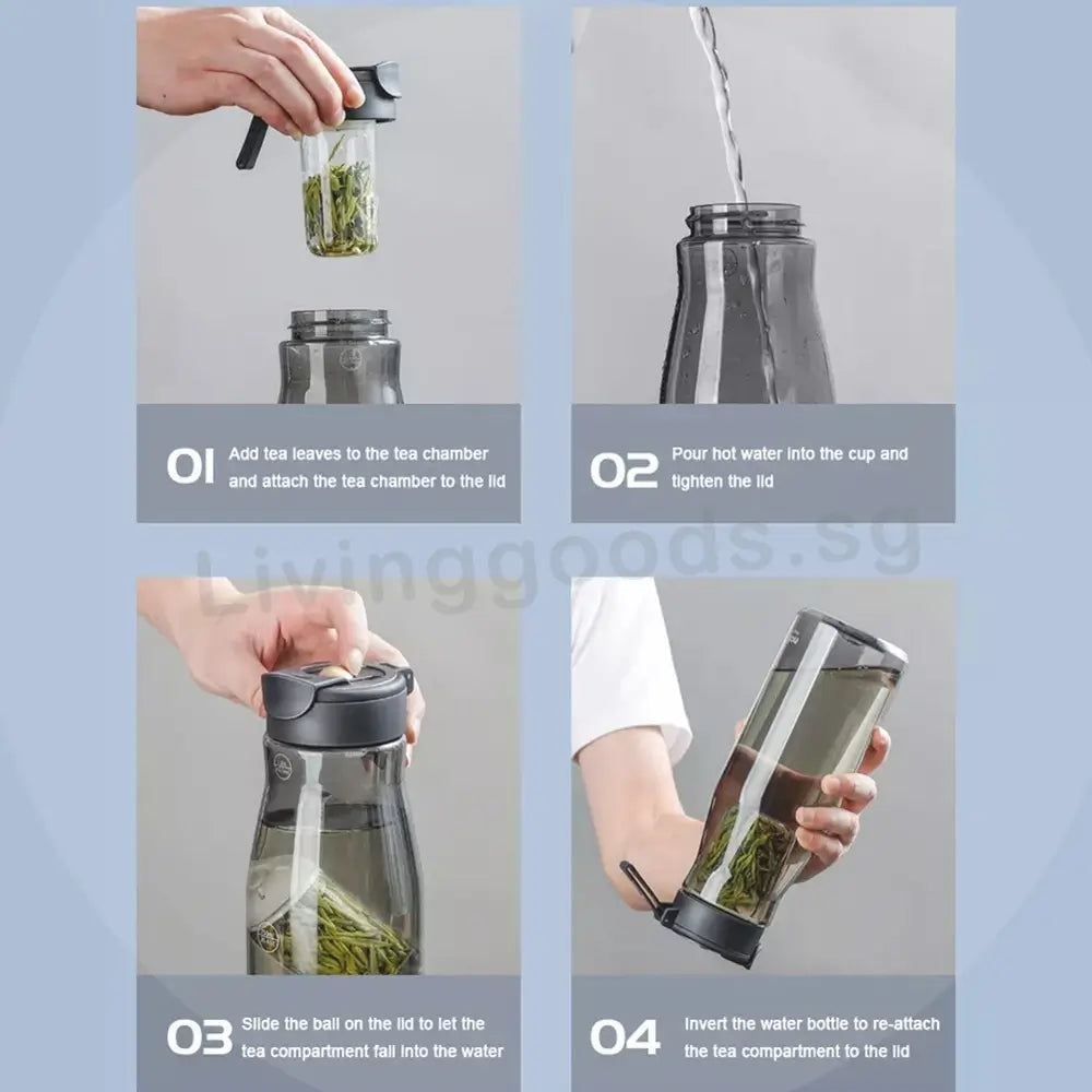Tea infuser bottle