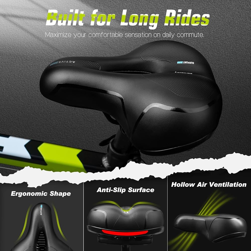Mountain bike seat cushion