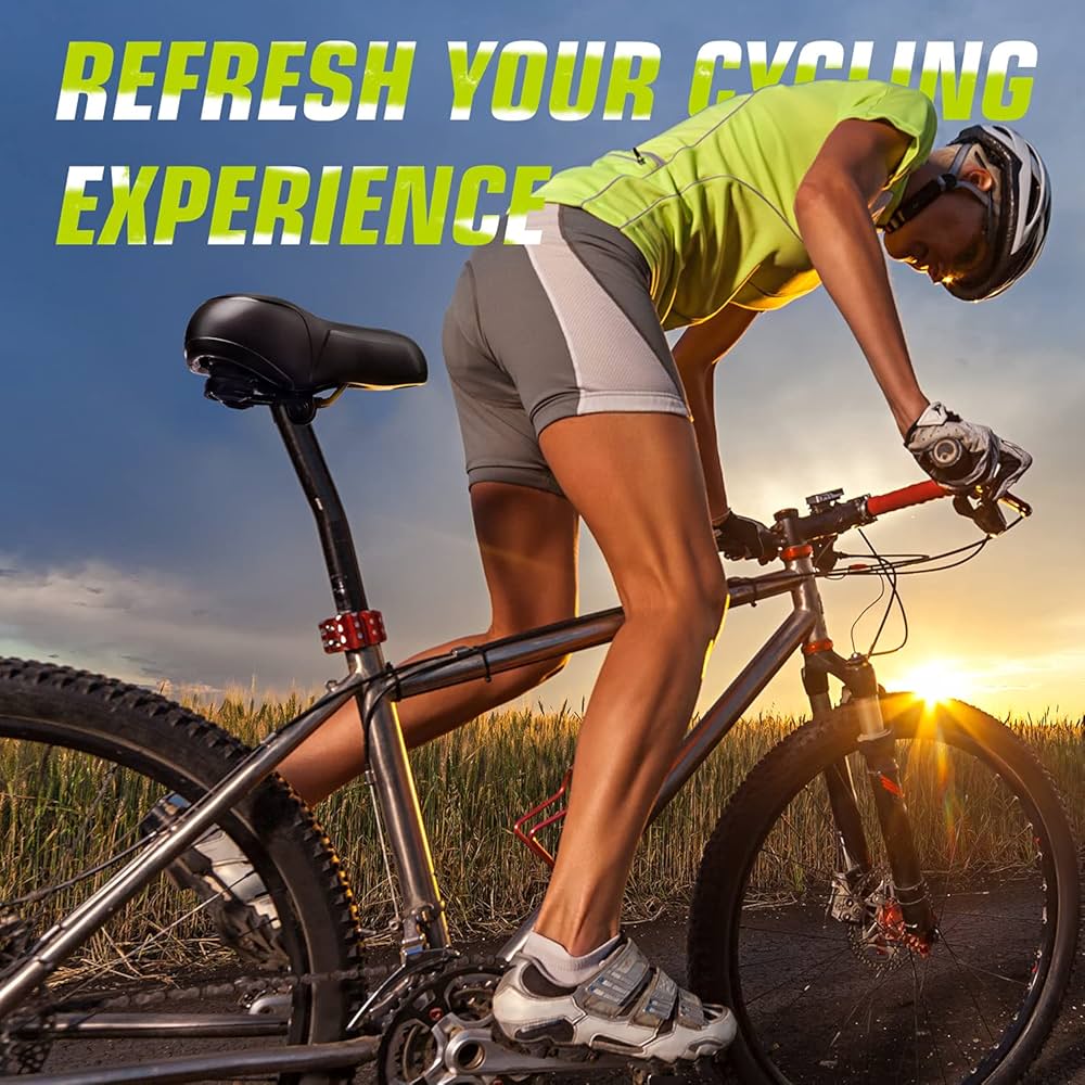 Mountain bike seat cushion