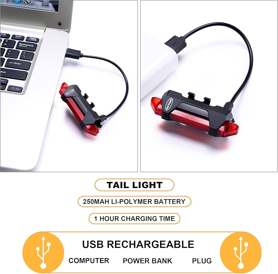 Fiets Fietslig LED Agterlig