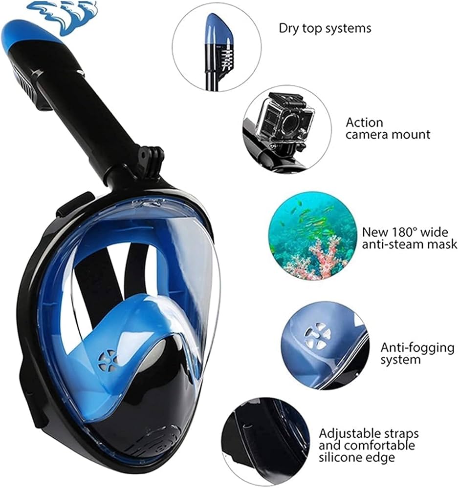 Snorkeling goggles full face