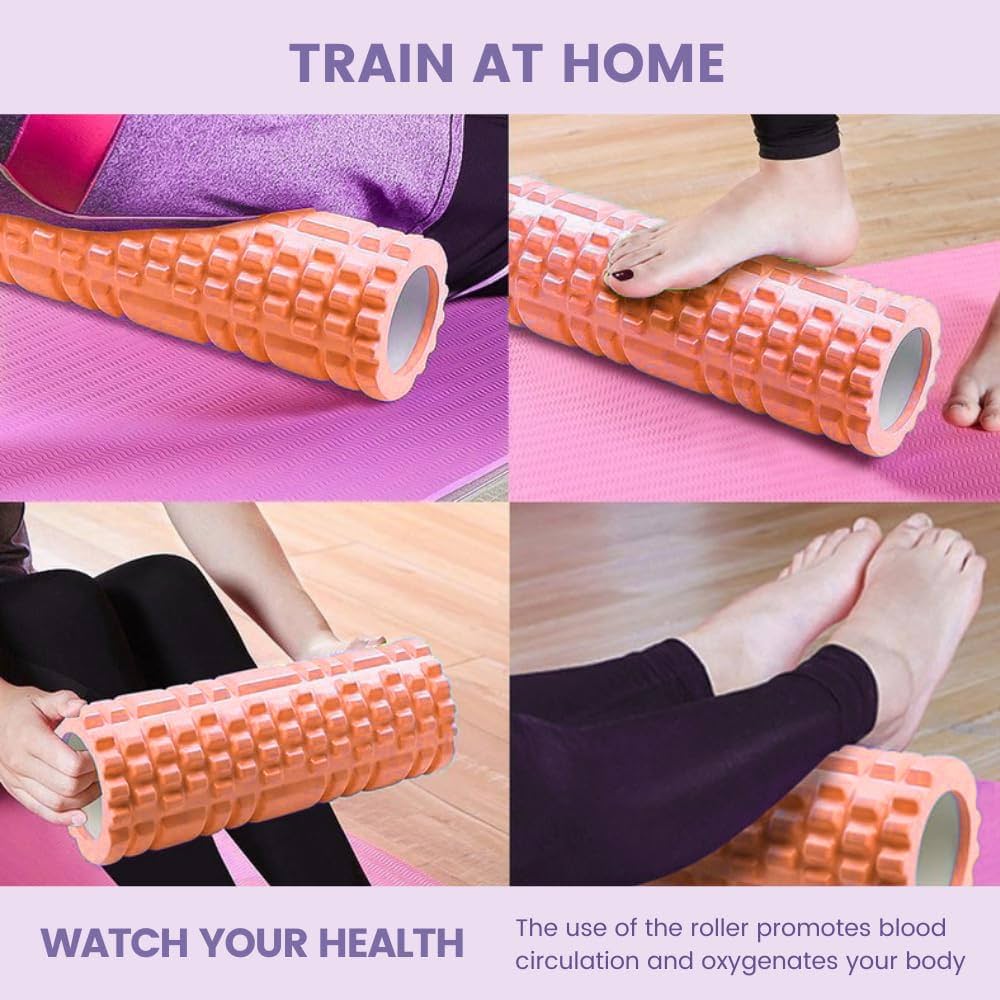 Yoga foam roller massager