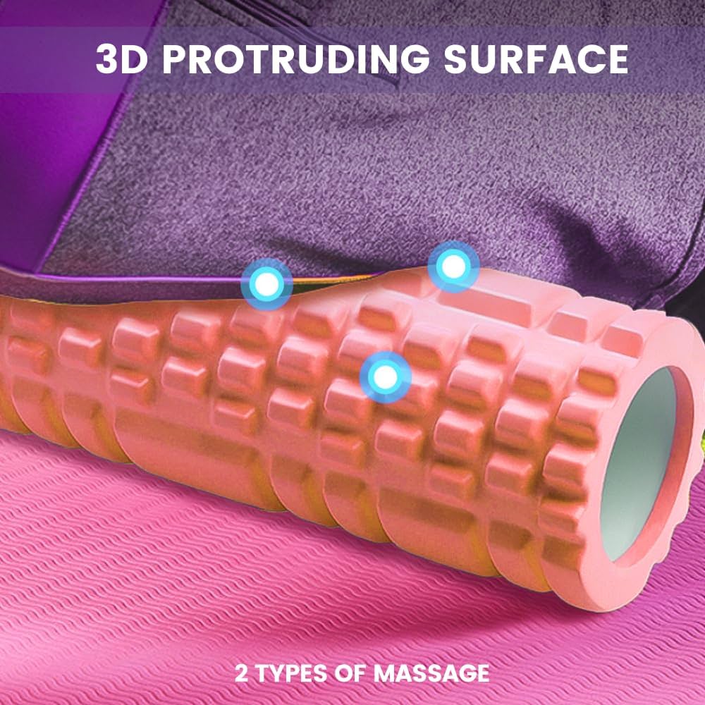 Yoga foam roller massager
