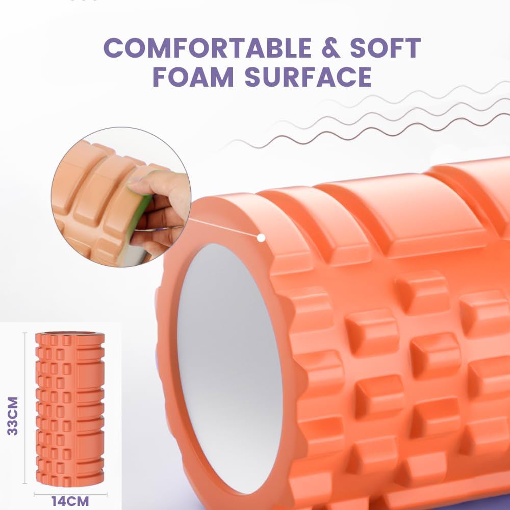 Yoga foam roller massager