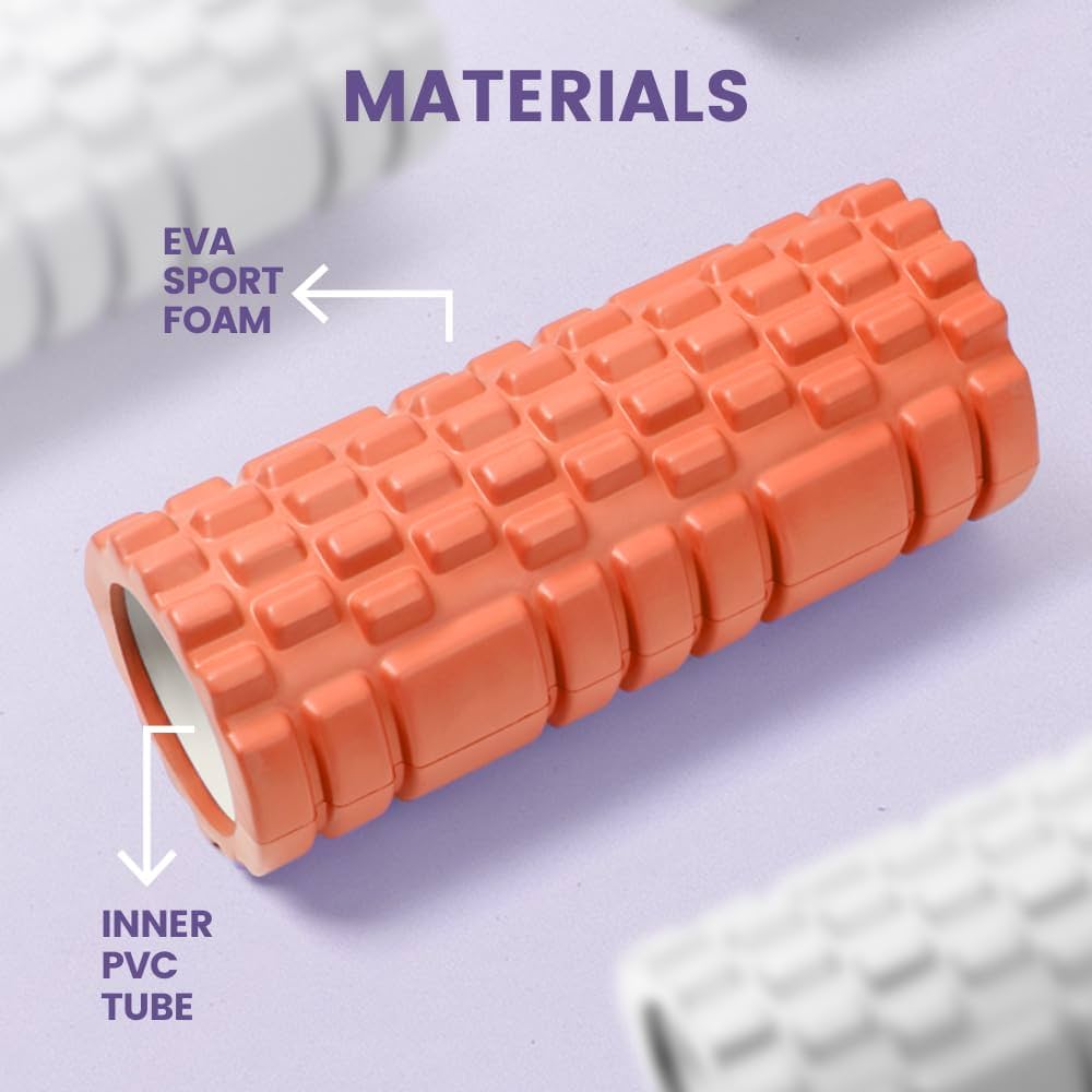 Yoga foam roller massager