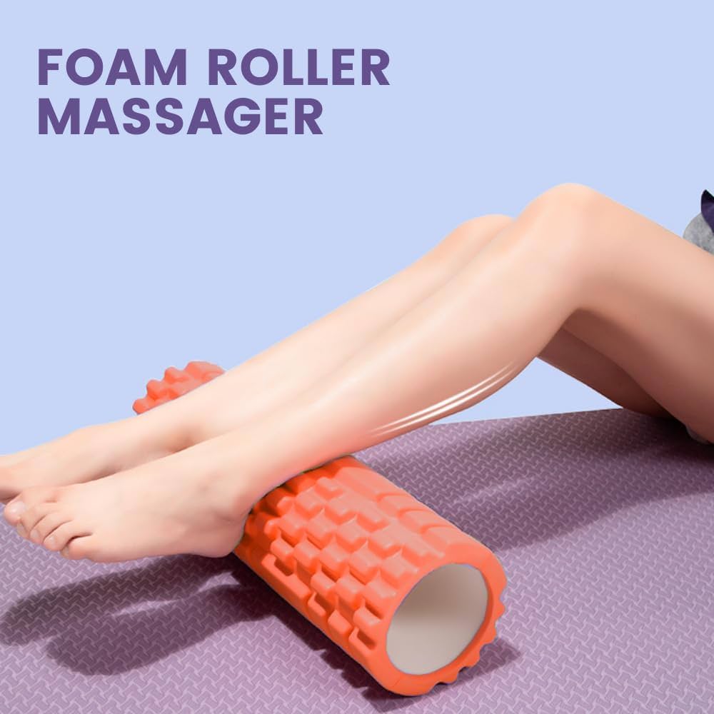 Yoga foam roller massager