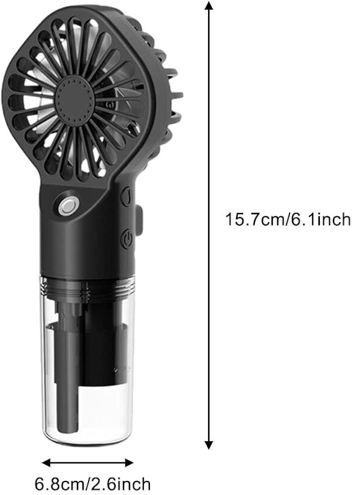 Handheld fan for hot weather