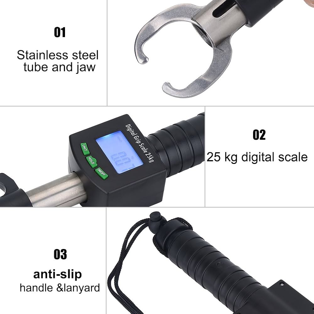 Electronic fish weigher