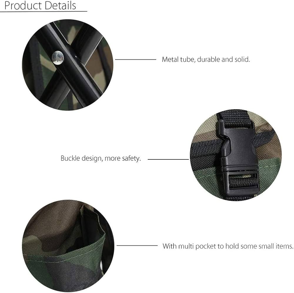 Opvoustoel buite ontspanning draagbare opvou hengel stoel stap rugsak