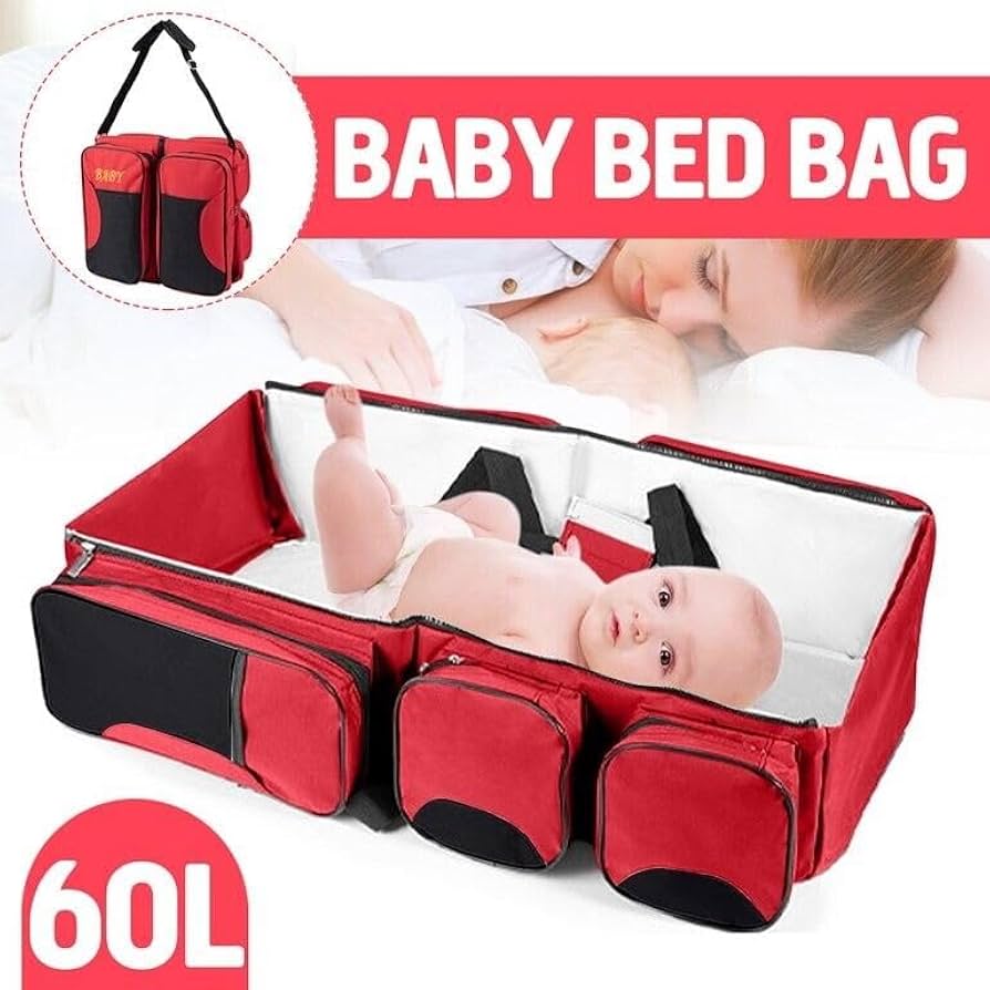 Folding sleeping basket for baby