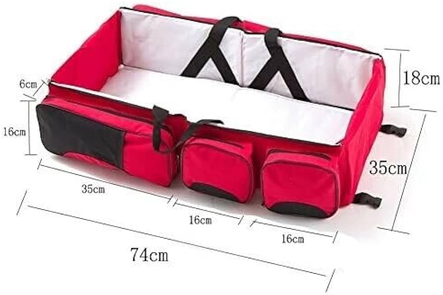 Folding sleeping basket for baby