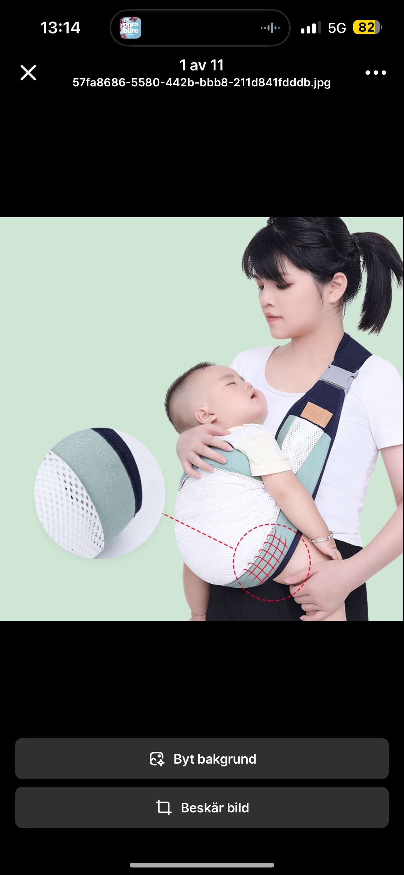Simple baby carrier