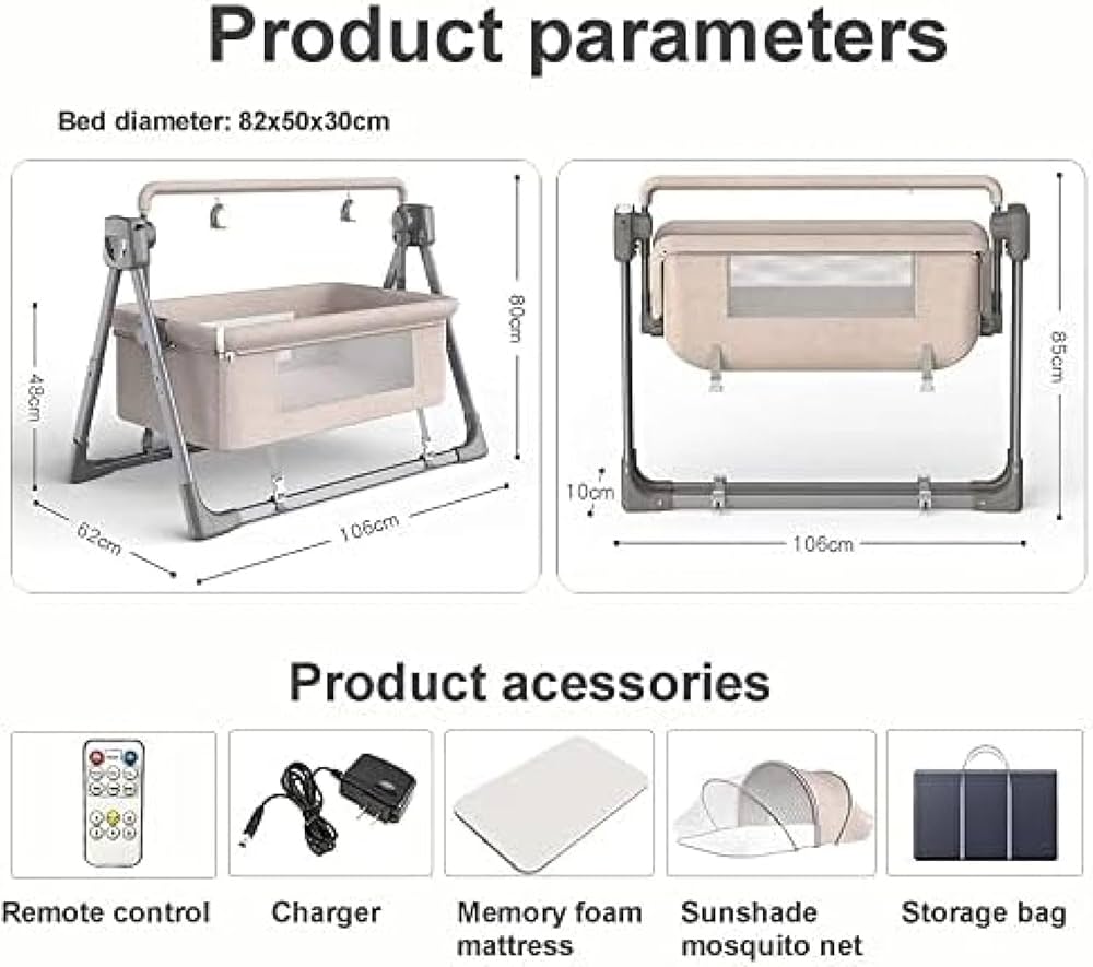 Electric baby cradle