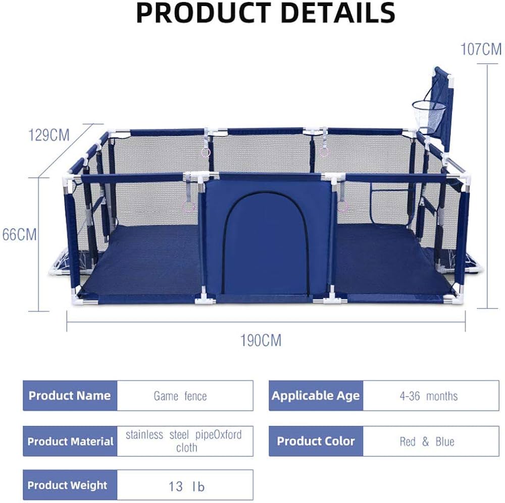 Portable kids playpen