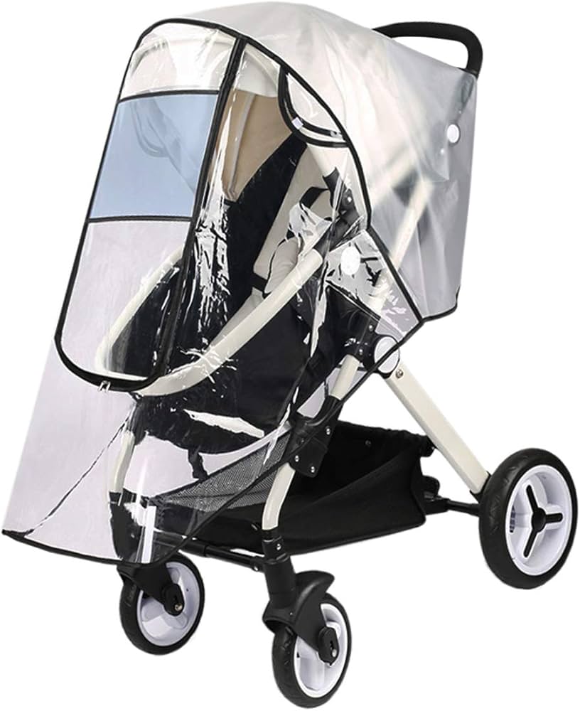 Waterproof cover for baby stroller