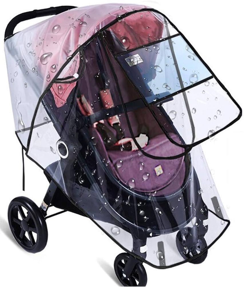 Waterproof cover for baby stroller