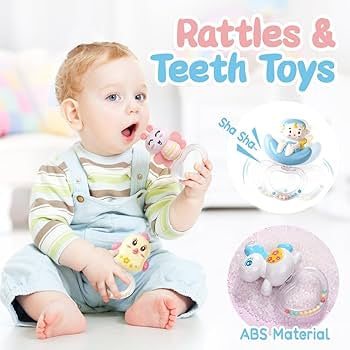 Crib toy with projector