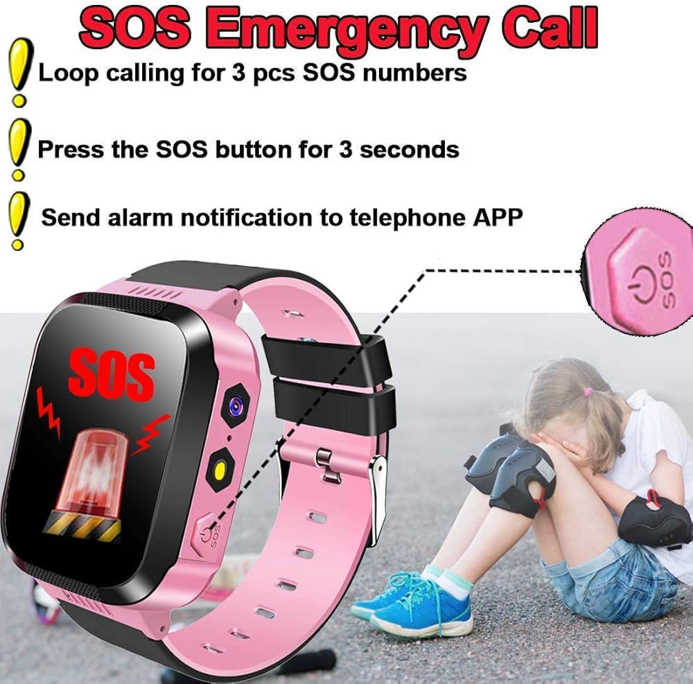 Kids watch with GPS tracker