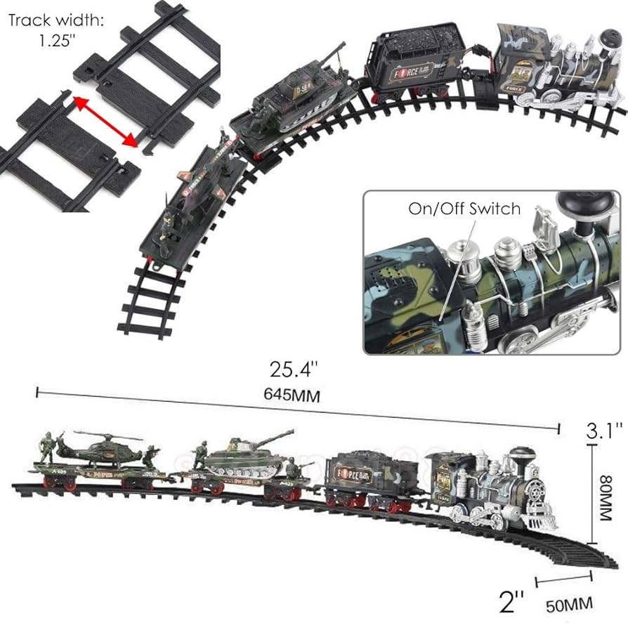 Electric toy train