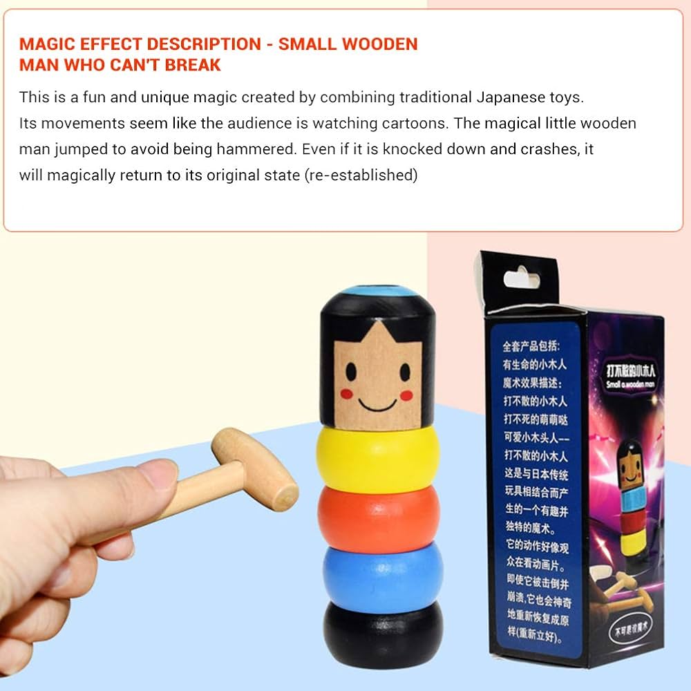 Unbreakable wooden toys