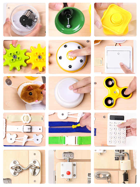 Wooden activity board