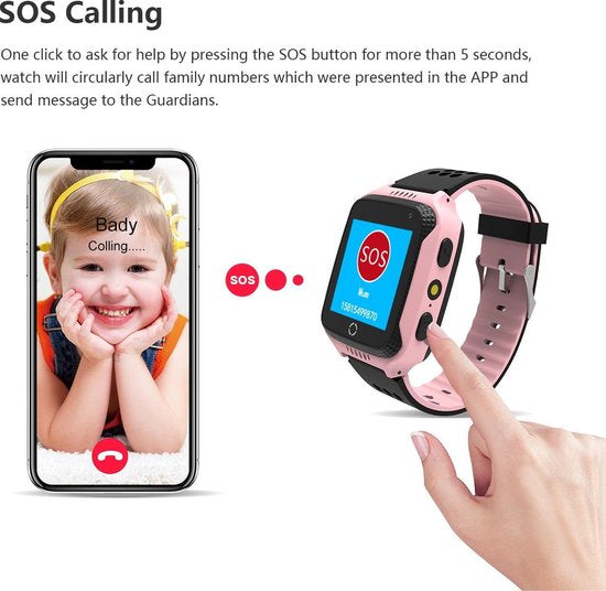 Kids watch with GPS tracker