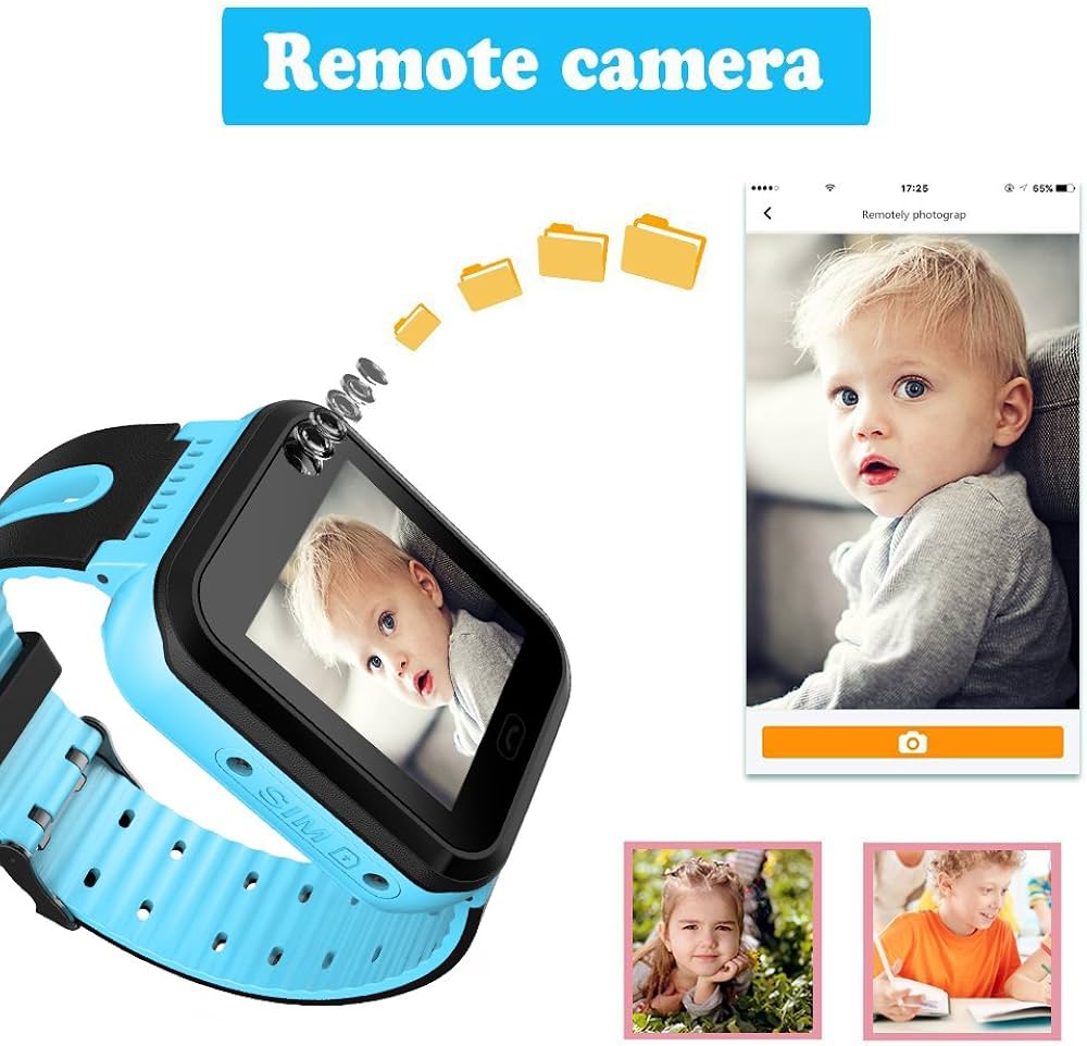 Kids watch with GPS tracker
