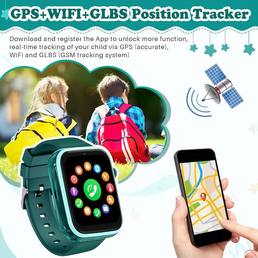 Kids watch with GPS tracker