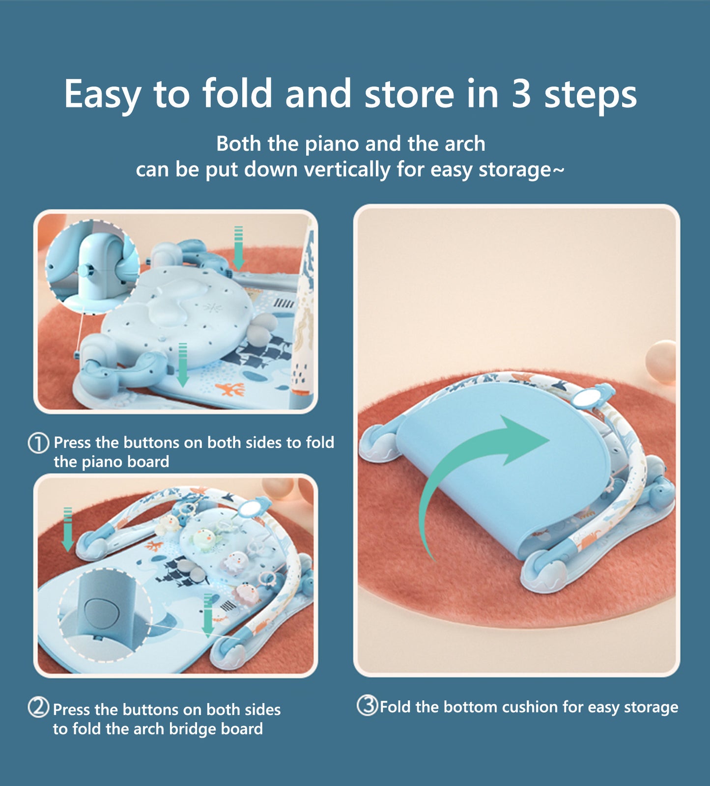 Play mat for new born