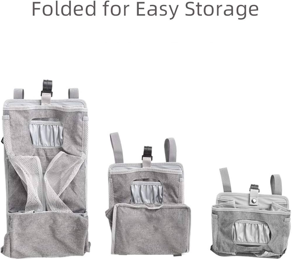 Storage bag for baby crib