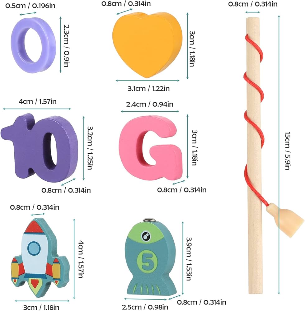 Eductional puzzle set for kids