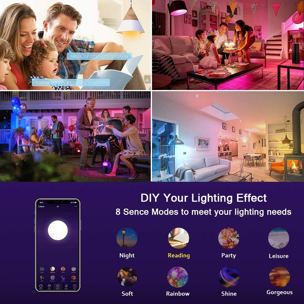 Smart bulb with voice control